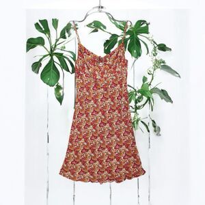 Vintage Y2K Ann Taylor Loft Womens 8‎ M Tank Dress Babydoll Below Knee Midi Slip